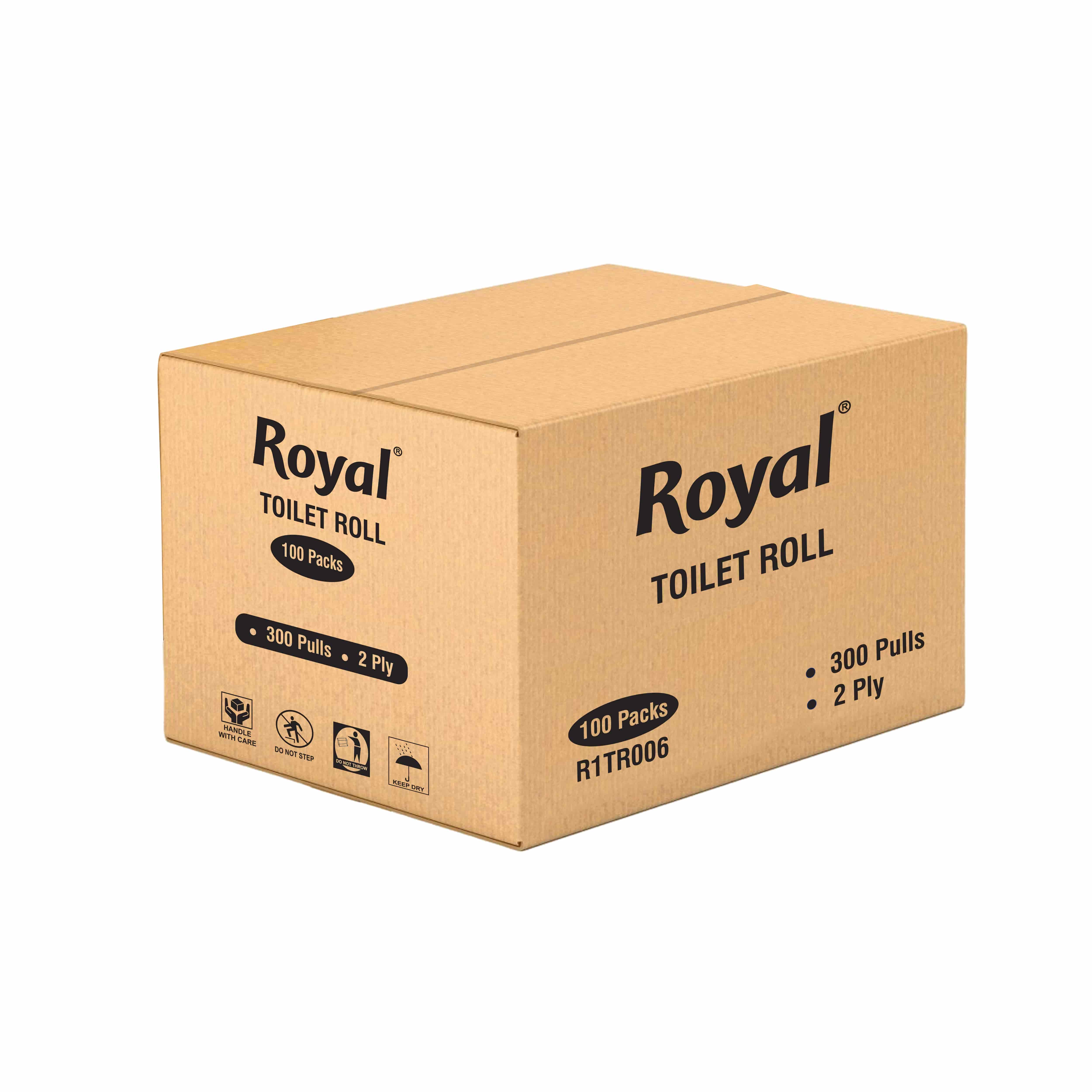 Royal Tissue Paper 300 Pulls White
